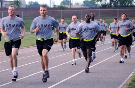 running in boots army.